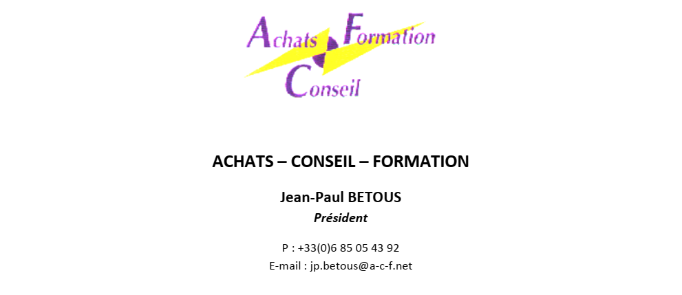 Carte de visite ACF